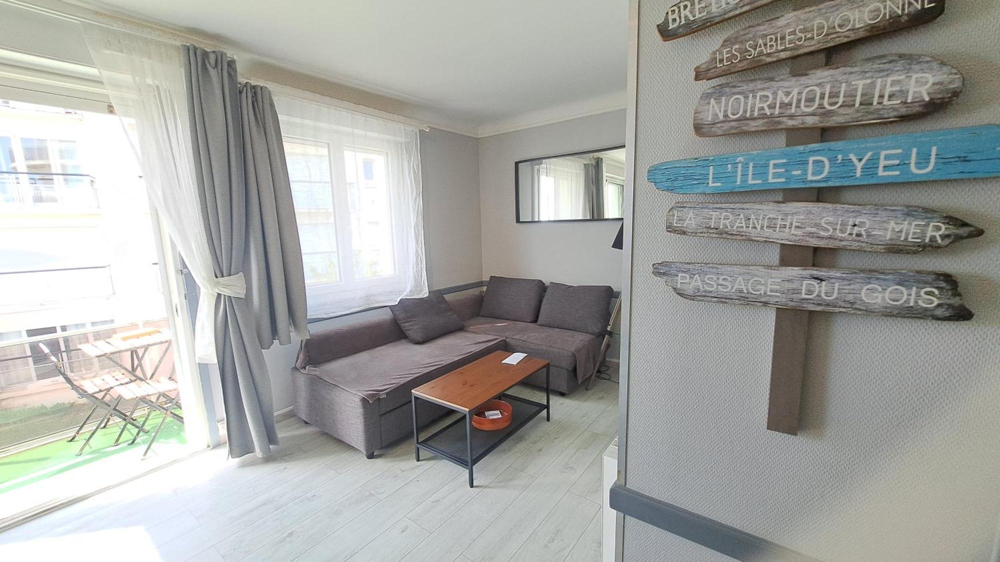 Couchant Radieux Appartement 2 Pieces 4 Personnes Vue Mer Saint-Jean-de-Monts Dış mekan fotoğraf